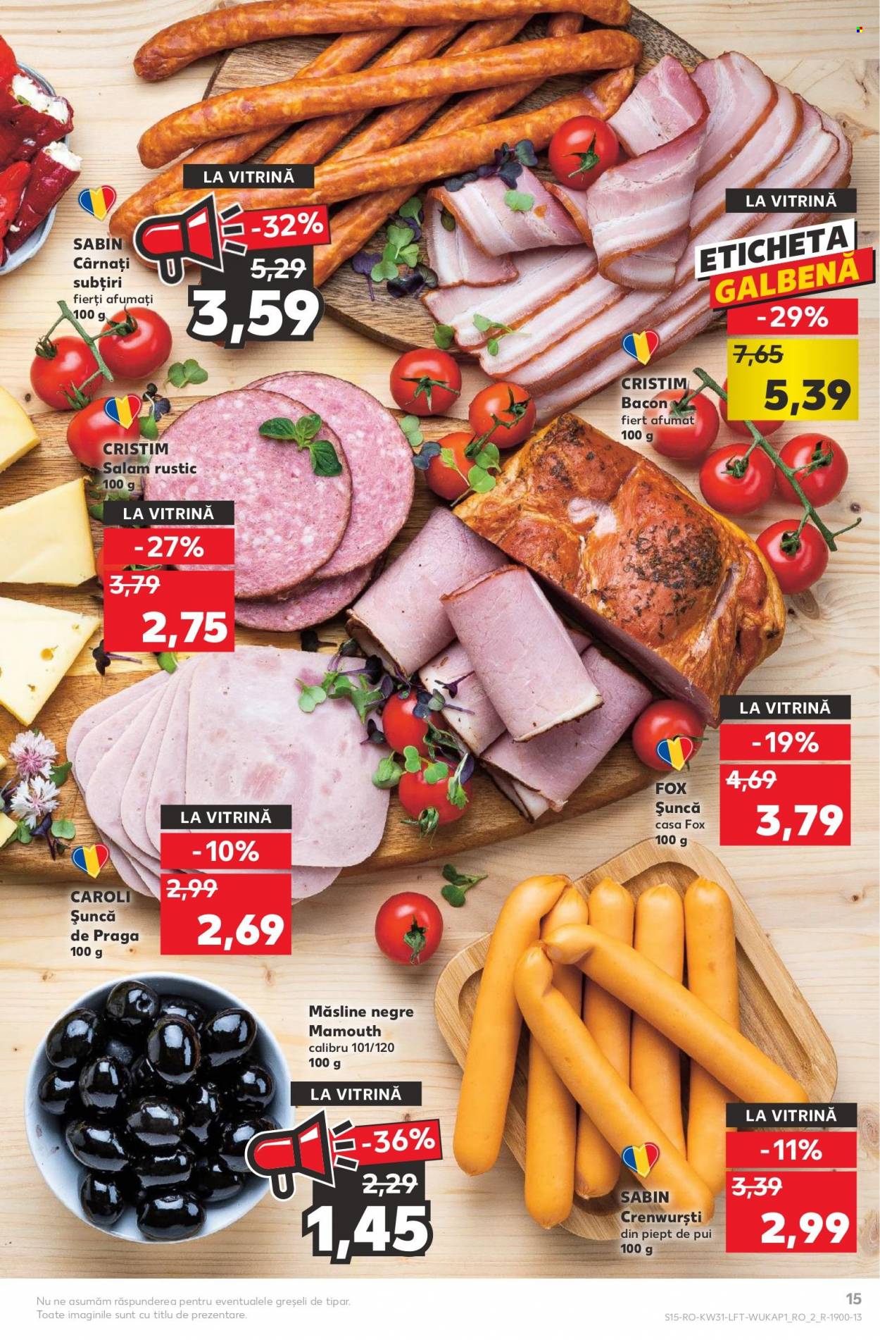 Catalog Kaufland - 03.08.2022 - 09.08.2022. Pagina 15