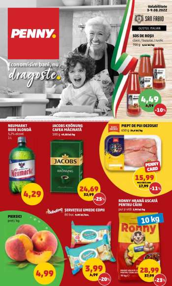 Cataloage PENNY - 03.08.2022 - 09.08.2022.