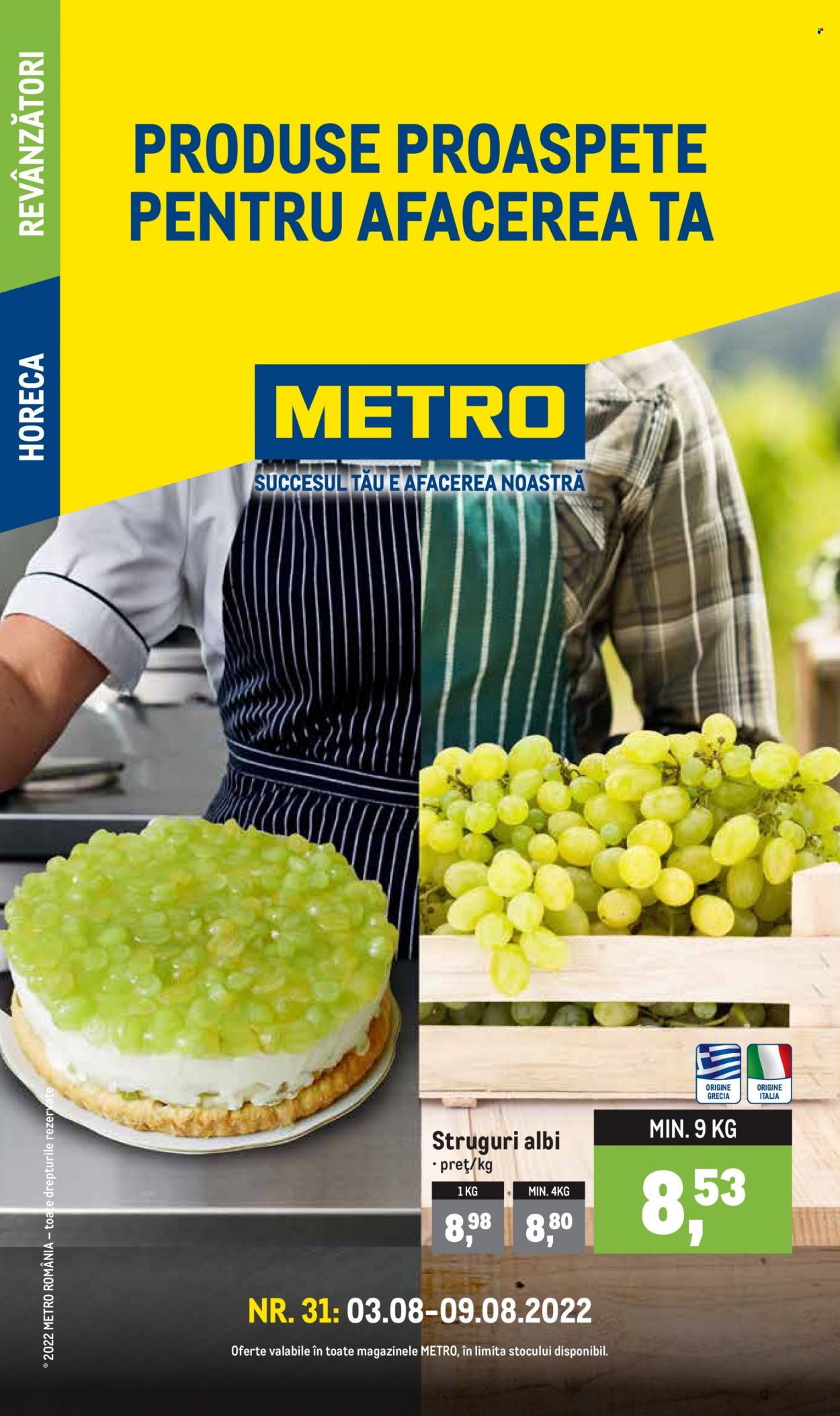 Catalog Metro - 03.08.2022 - 09.08.2022. Pagina 1