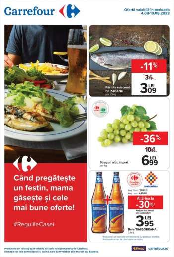 Cataloage Carrefour - 04.08.2022 - 10.08.2022.