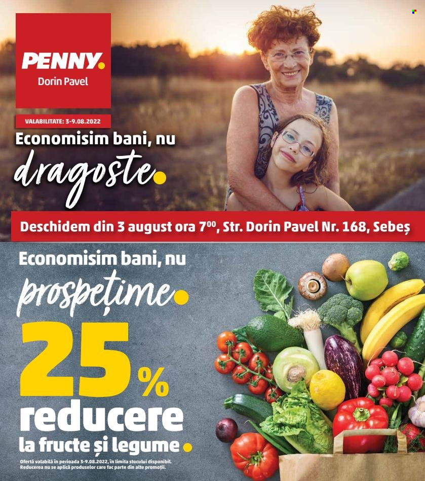 Catalog PENNY - 03.08.2022 - 09.08.2022. Pagina 1