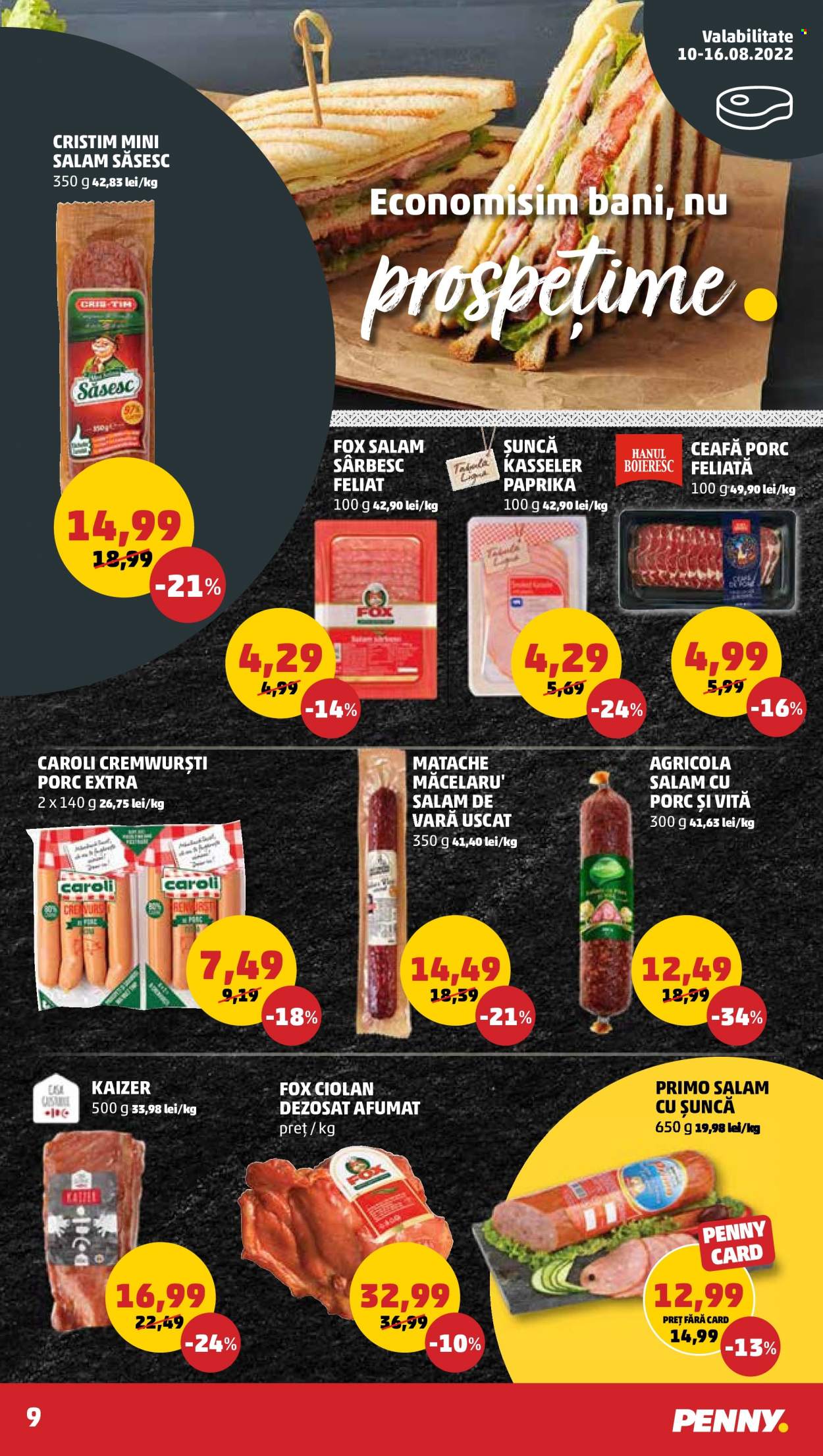 Catalog PENNY - 10.08.2022 - 16.08.2022. Pagina 9