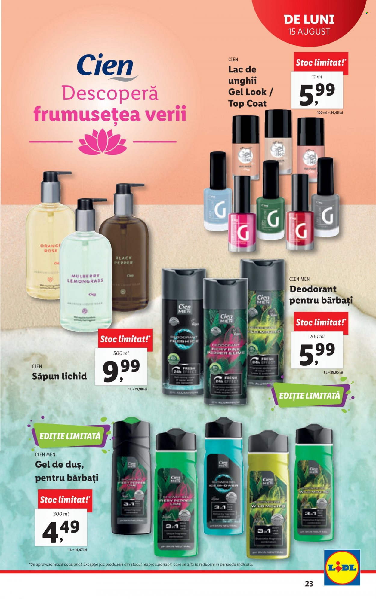 Catalog Lidl - 15.08.2022 - 21.08.2022. Pagina 23