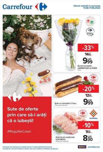 Cataloage Carrefour - 11.08.2022 - 17.08.2022.
