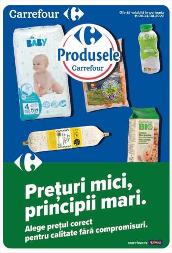 Cataloage Carrefour - 11.08.2022 - 24.08.2022.