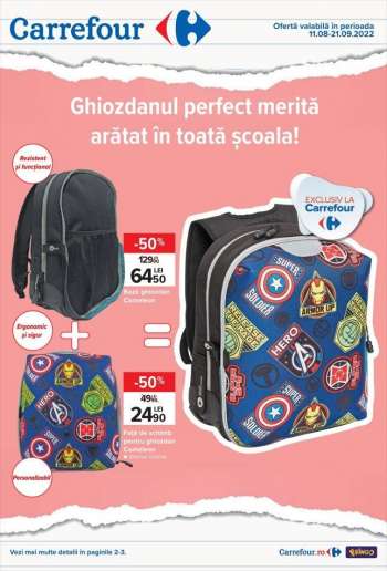 Cataloage Carrefour - 11.08.2022 - 21.09.2022.