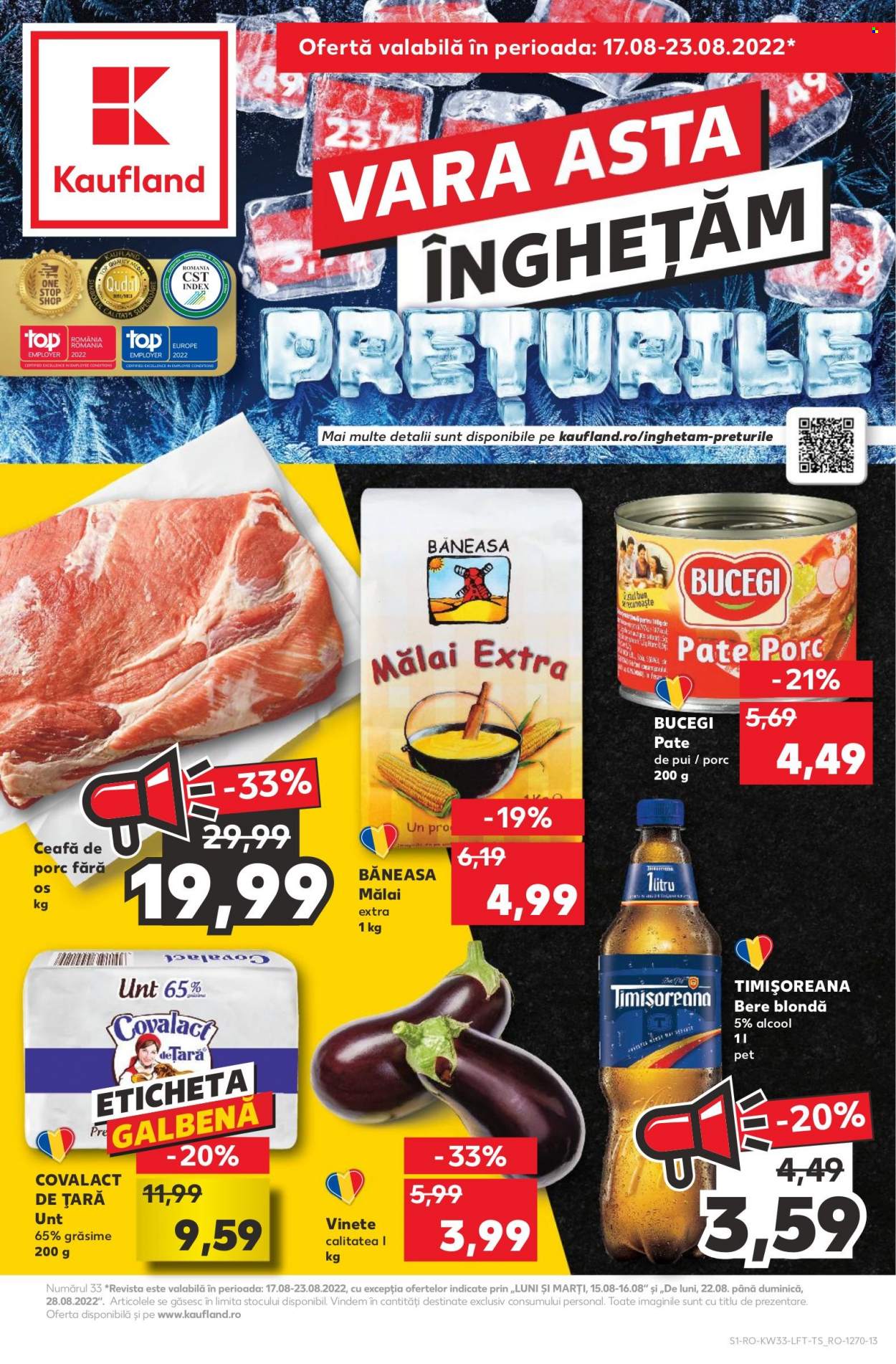 Catalog Kaufland - 17.08.2022 - 23.08.2022. Pagina 1