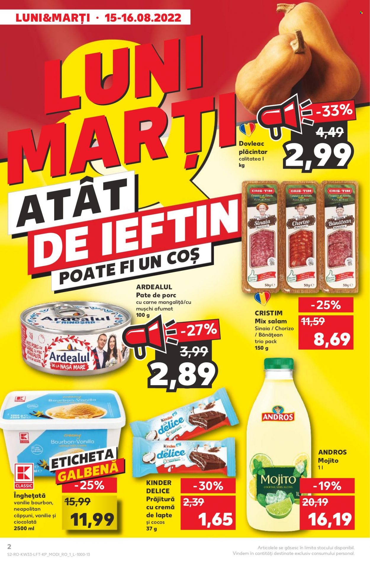 Catalog Kaufland - 17.08.2022 - 23.08.2022. Pagina 2