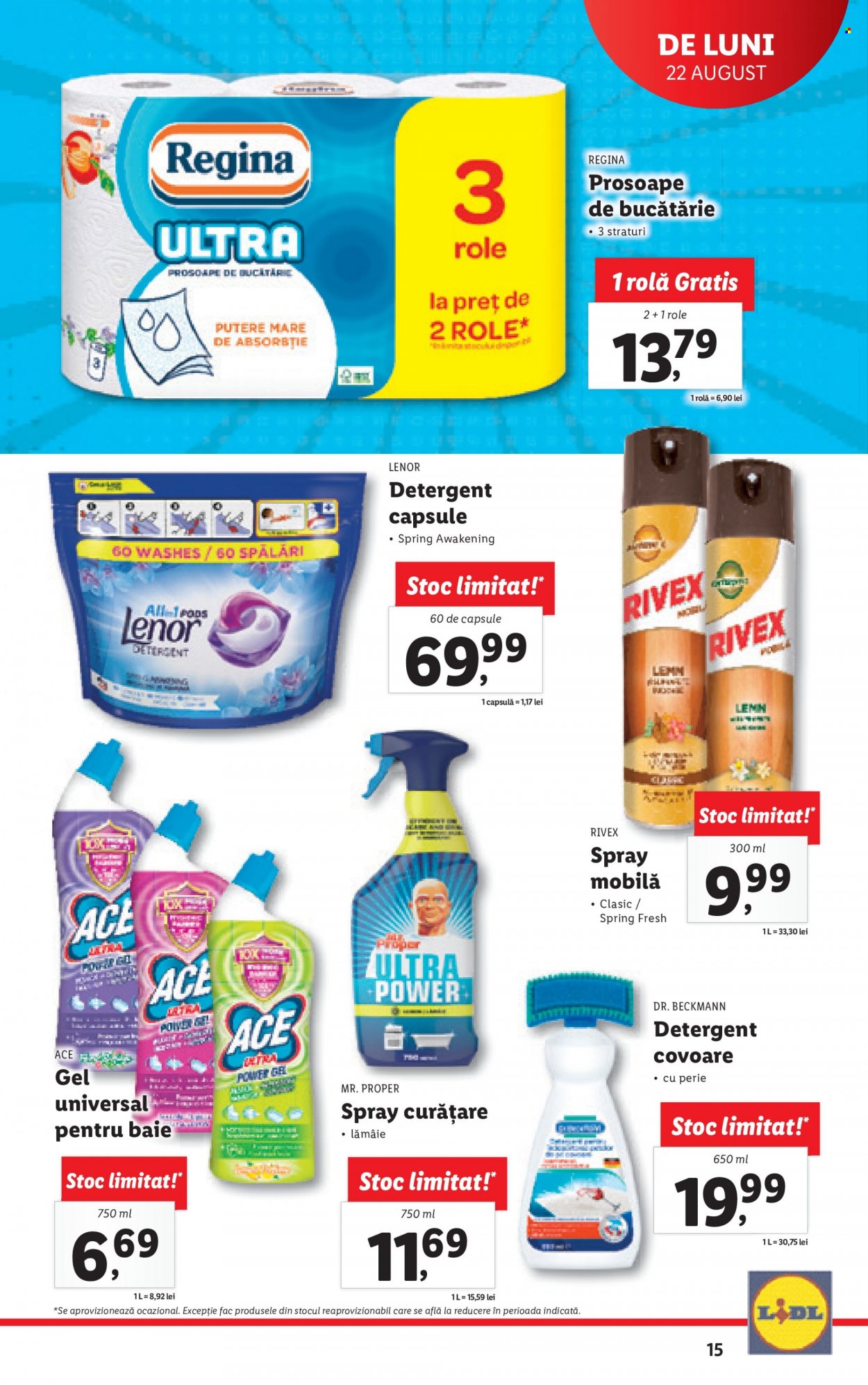 Catalog Lidl - 22.08.2022 - 28.08.2022. Pagina 15