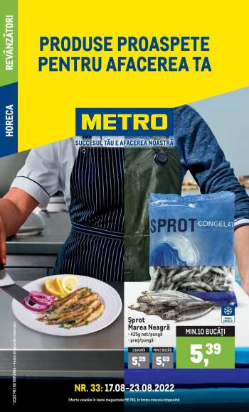 Cataloage Metro - 17.08.2022 - 23.08.2022.