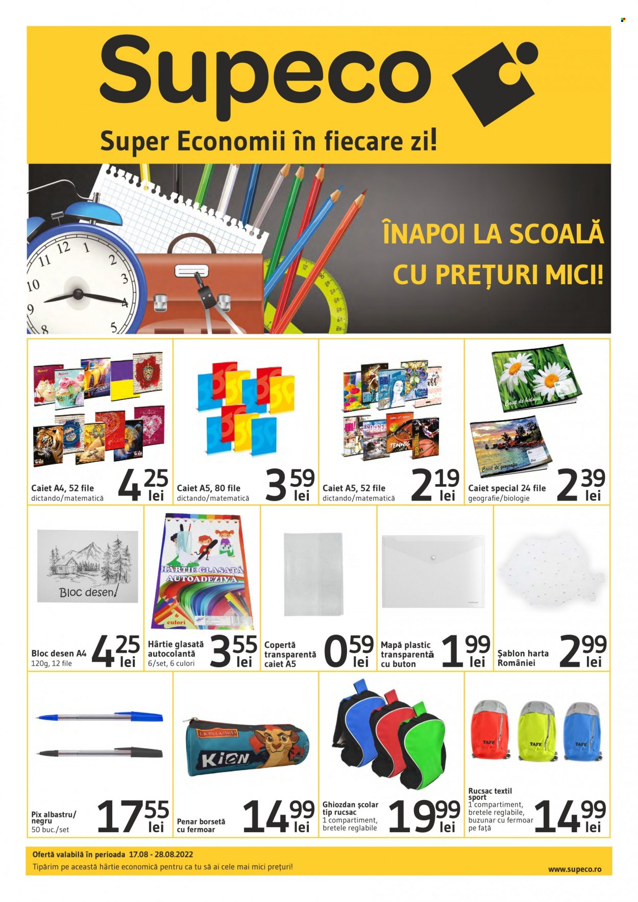 Catalog Supeco - 17.08.2022 - 28.08.2022. Pagina 1