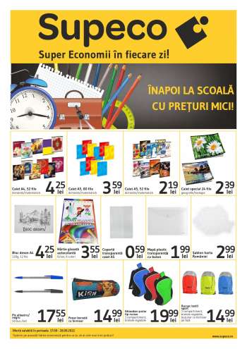 Cataloage Supeco - 17.08.2022 - 28.08.2022.