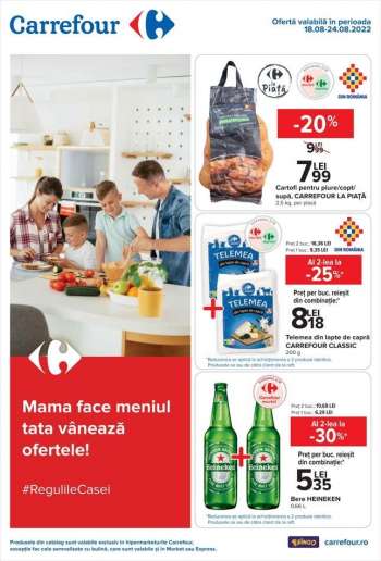 Cataloage Carrefour - 18.08.2022 - 24.08.2022.