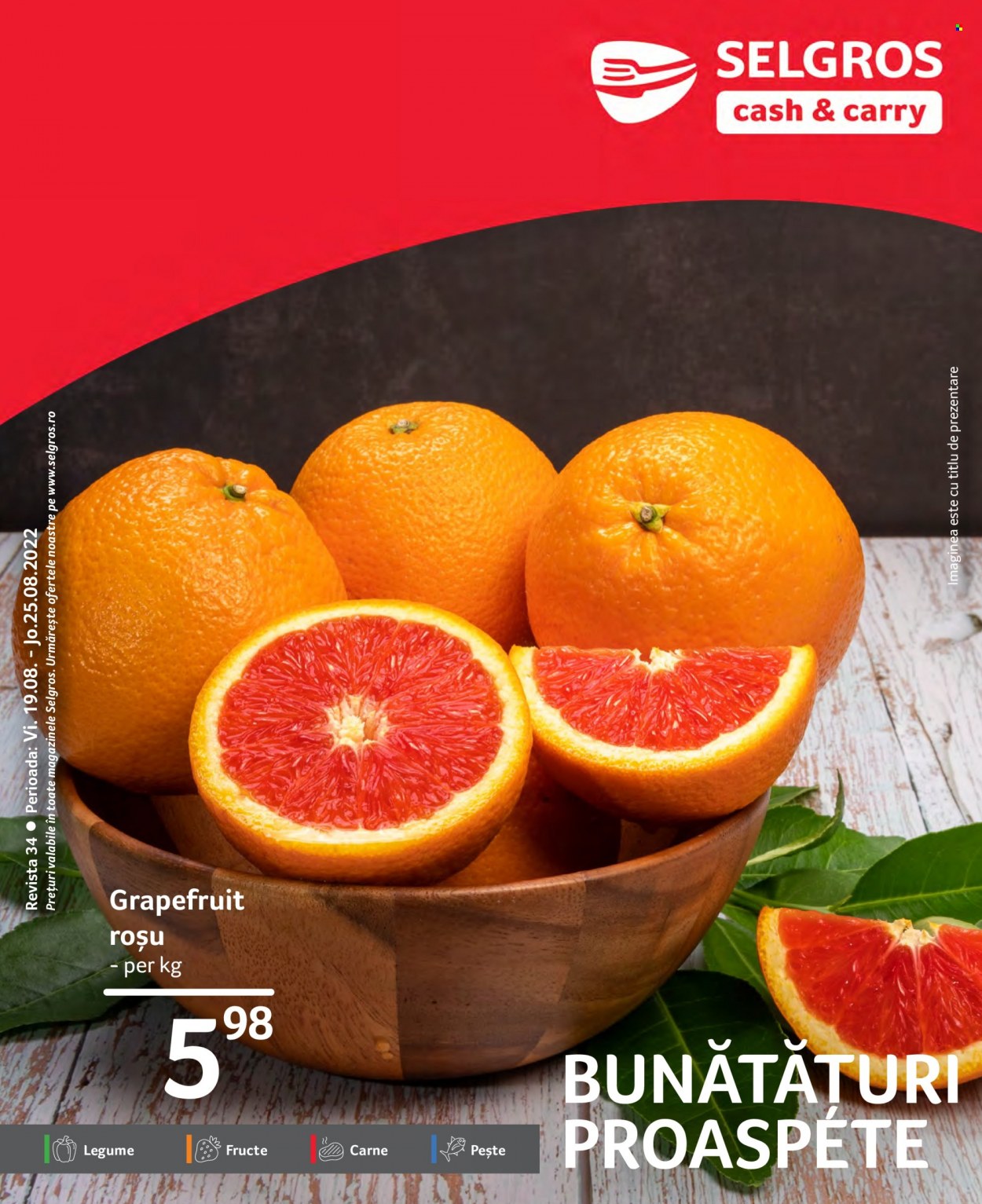 Catalog Selgros - 19.08.2022 - 25.08.2022. Pagina 1