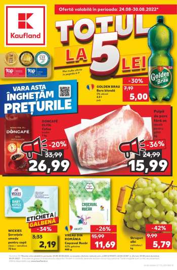 Cataloage Kaufland - 24.08.2022 - 30.08.2022.