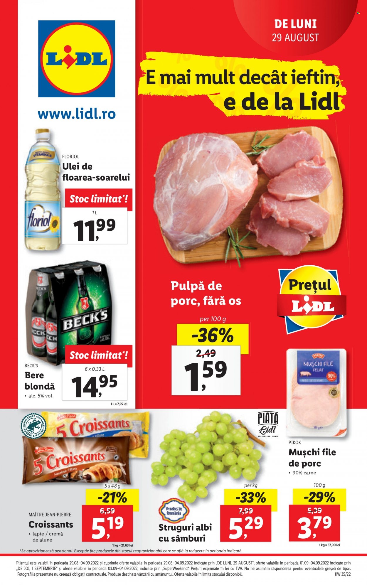 Catalog Lidl - 29.08.2022 - 04.09.2022. Pagina 1