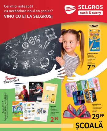 Cataloage Selgros - 26.08.2022 - 15.09.2022.