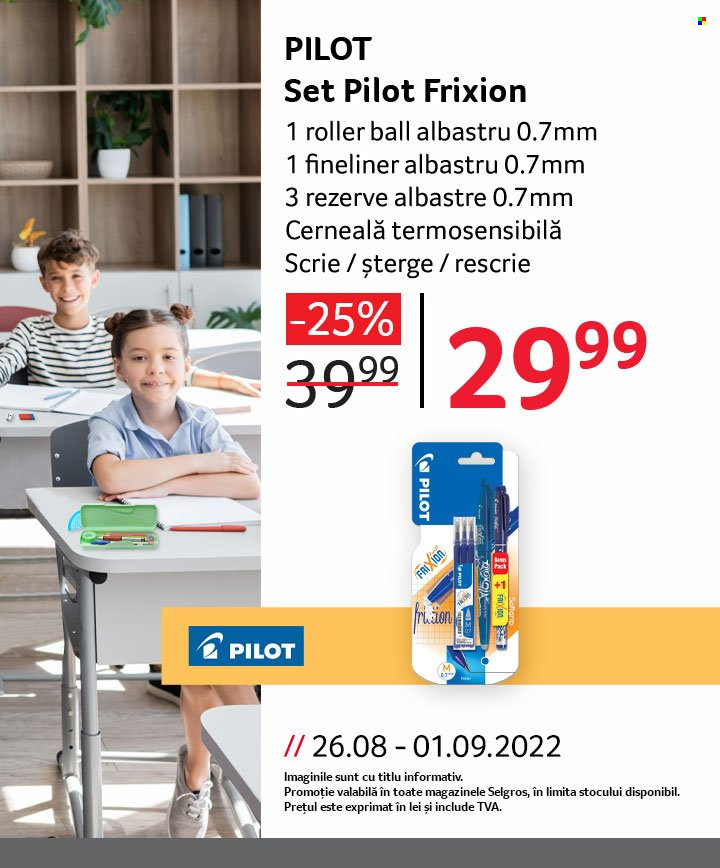 Catalog Selgros - 26.08.2022 - 01.09.2022. Pagina 1