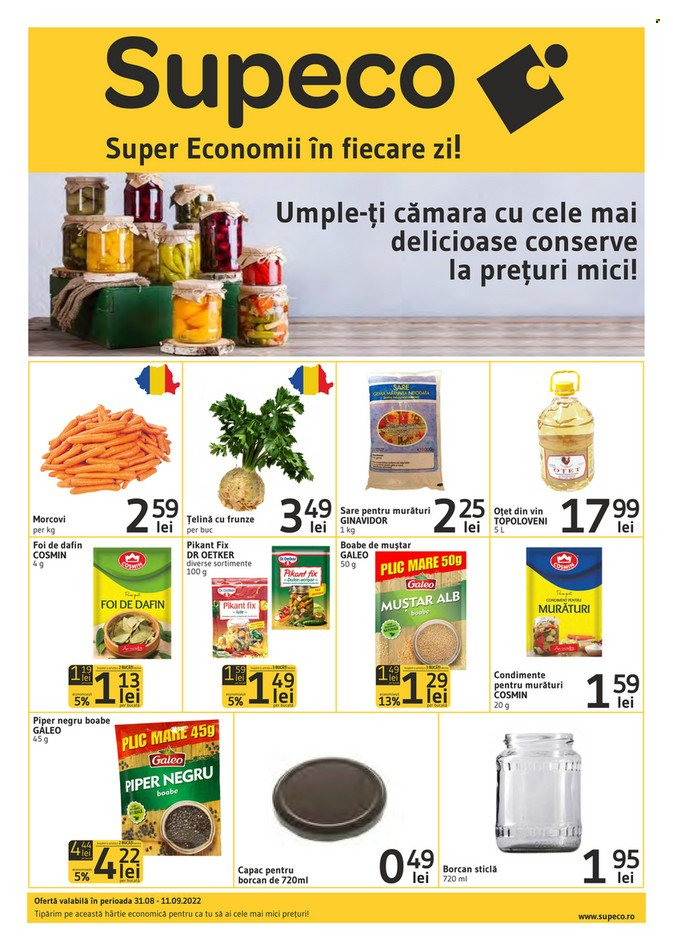 Catalog Supeco - 31.08.2022 - 11.09.2022. Pagina 1