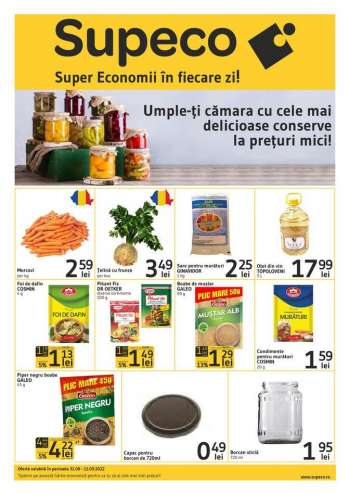 Cataloage Supeco - 31.08.2022 - 11.09.2022.