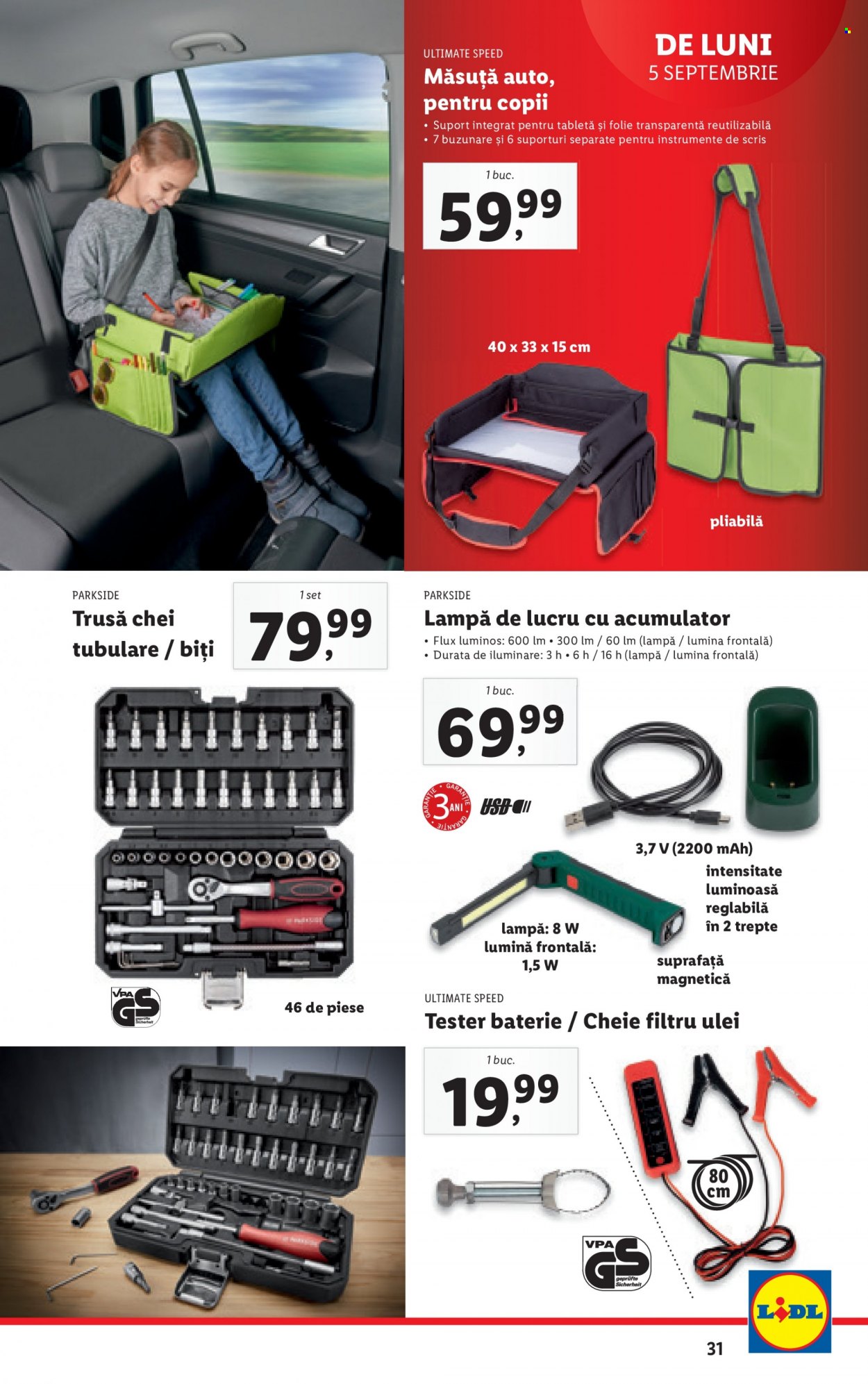 Catalog Lidl - 05.09.2022 - 11.09.2022. Pagina 31