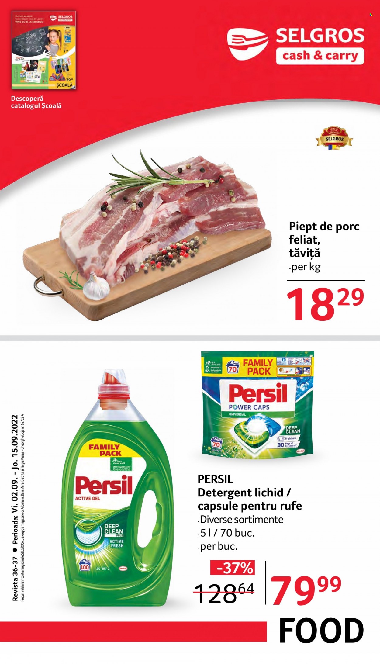 Catalog Selgros - 02.09.2022 - 15.09.2022. Pagina 1