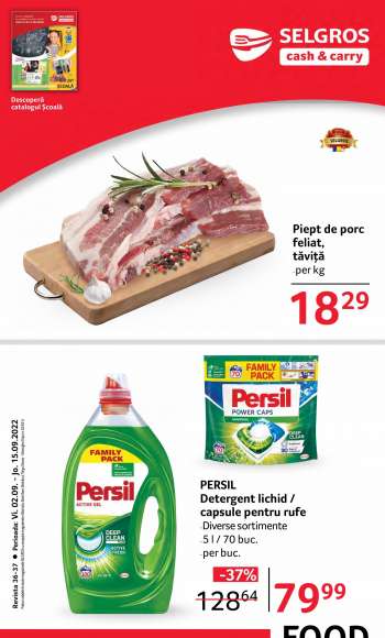 Cataloage Selgros - 02.09.2022 - 15.09.2022.