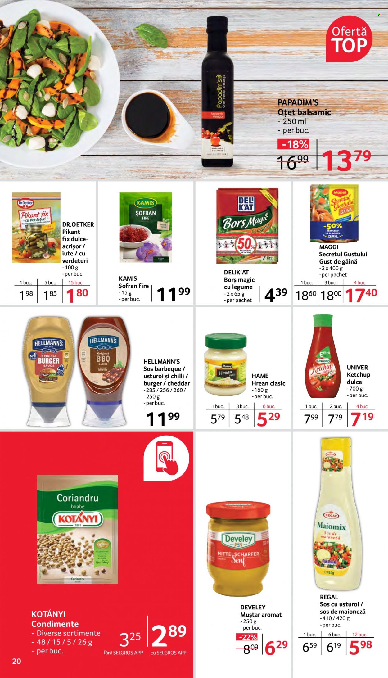 Catalog Selgros - 02.09.2022 - 15.09.2022. Pagina 20