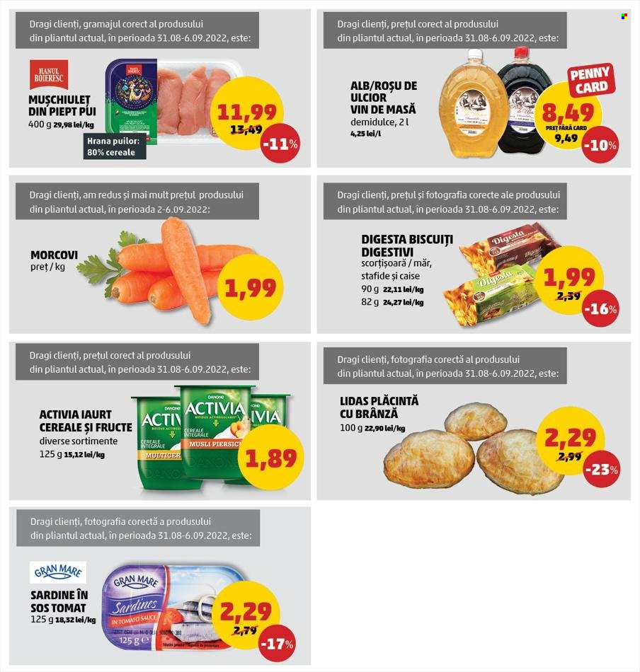 Catalog PENNY - 31.08.2022 - 06.09.2022. Pagina 1