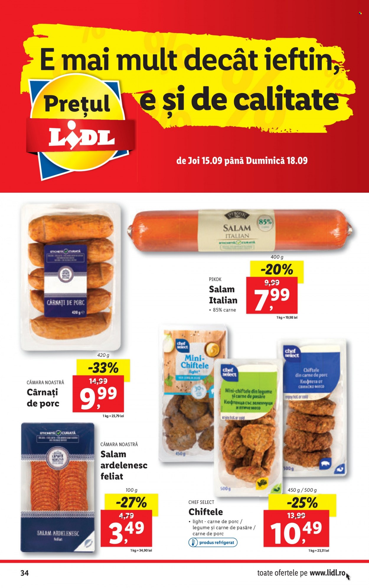 Catalog Lidl - 12.09.2022 - 18.09.2022. Pagina 34