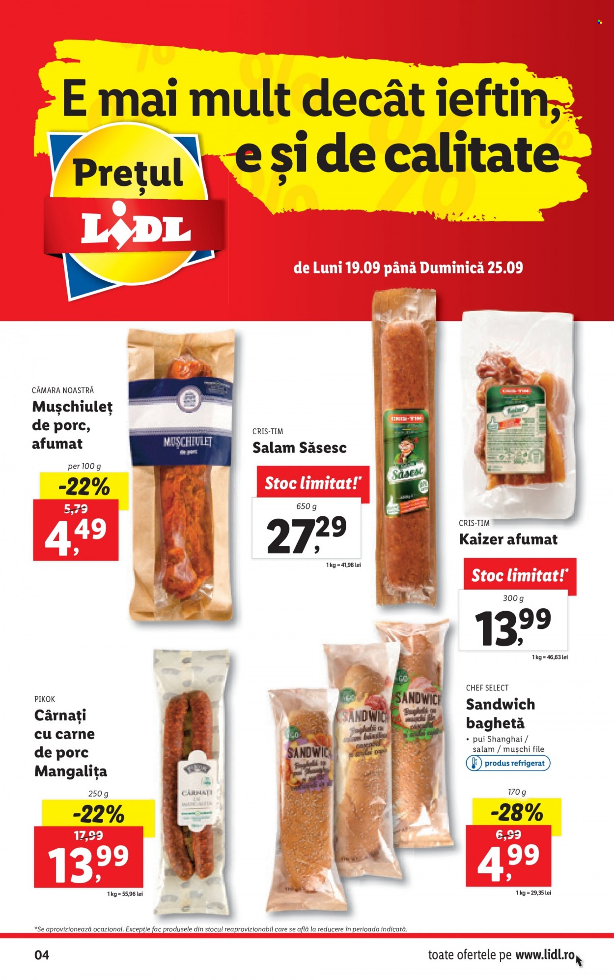 Catalog Lidl - 19.09.2022 - 25.09.2022. Pagina 4