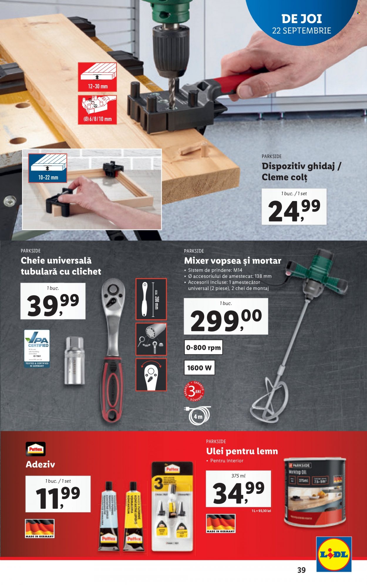 Catalog Lidl - 19.09.2022 - 25.09.2022. Pagina 39