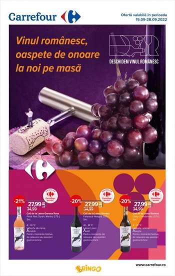 Cataloage Carrefour - 15.09.2022 - 28.09.2022.