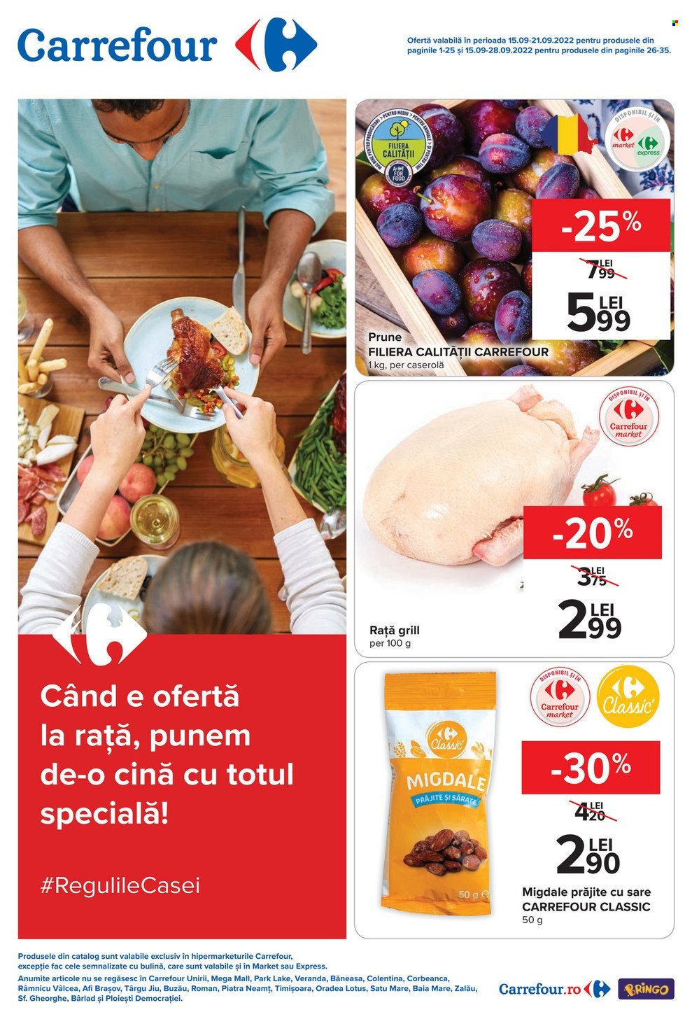 Catalog Carrefour - 15.09.2022 - 21.09.2022. Pagina 1