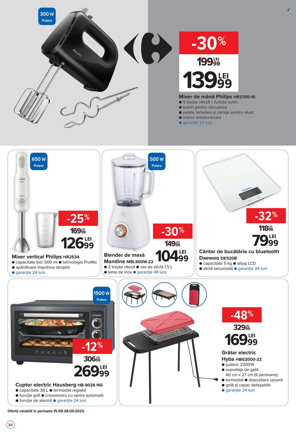 Catalog Carrefour - 15.09.2022 - 21.09.2022. Pagina 34