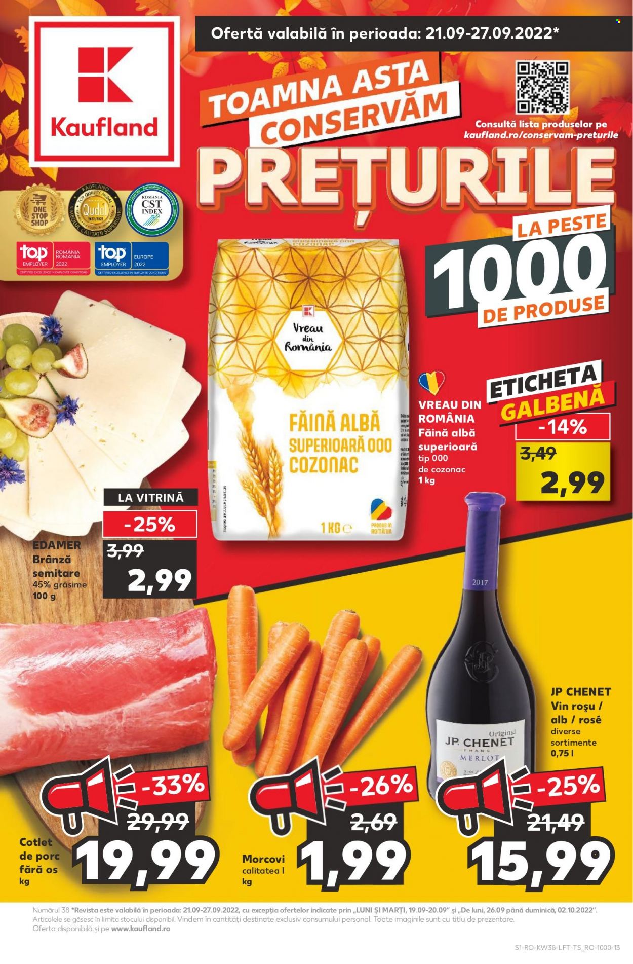 Catalog Kaufland - 21.09.2022 - 27.09.2022. Pagina 1