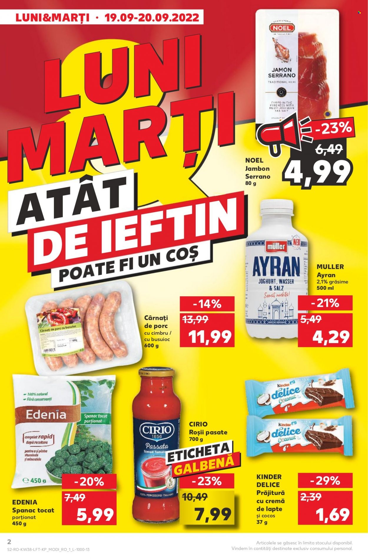 Catalog Kaufland - 21.09.2022 - 27.09.2022. Pagina 2