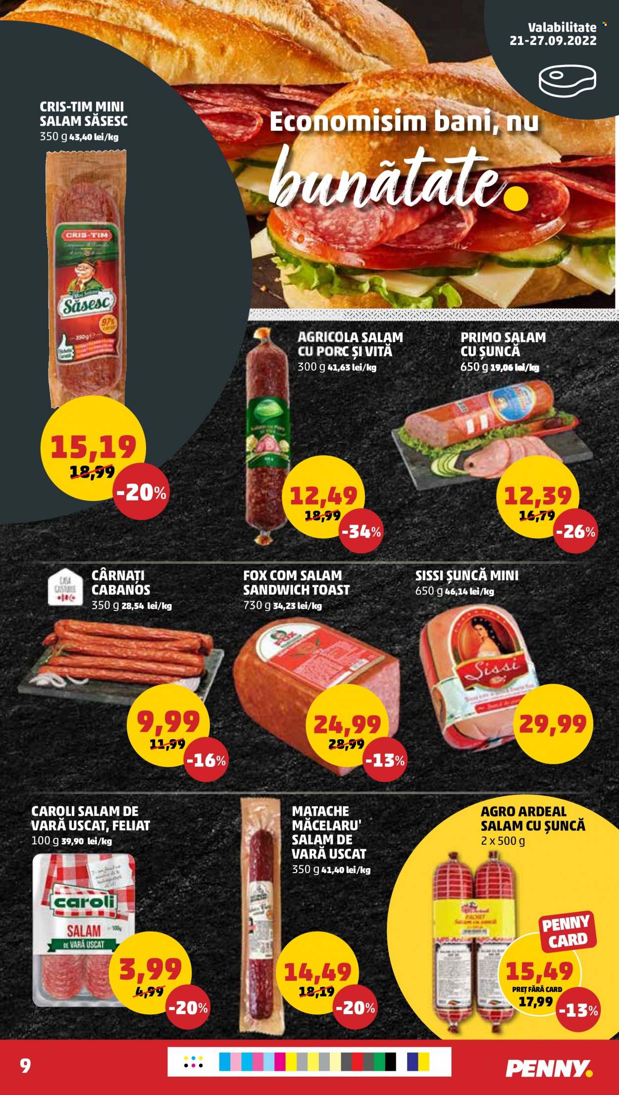 Catalog PENNY - 21.09.2022 - 27.09.2022. Pagina 9