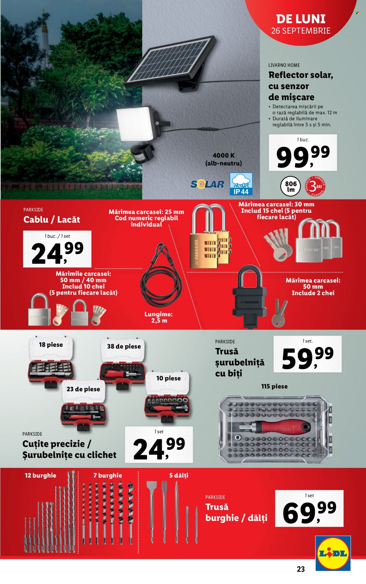Catalog Lidl - 26.09.2022 - 02.10.2022. Pagina 23