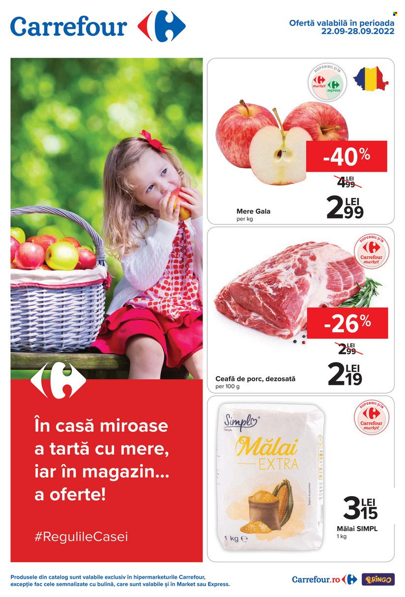 Catalog Carrefour - 22.09.2022 - 28.09.2022. Pagina 1