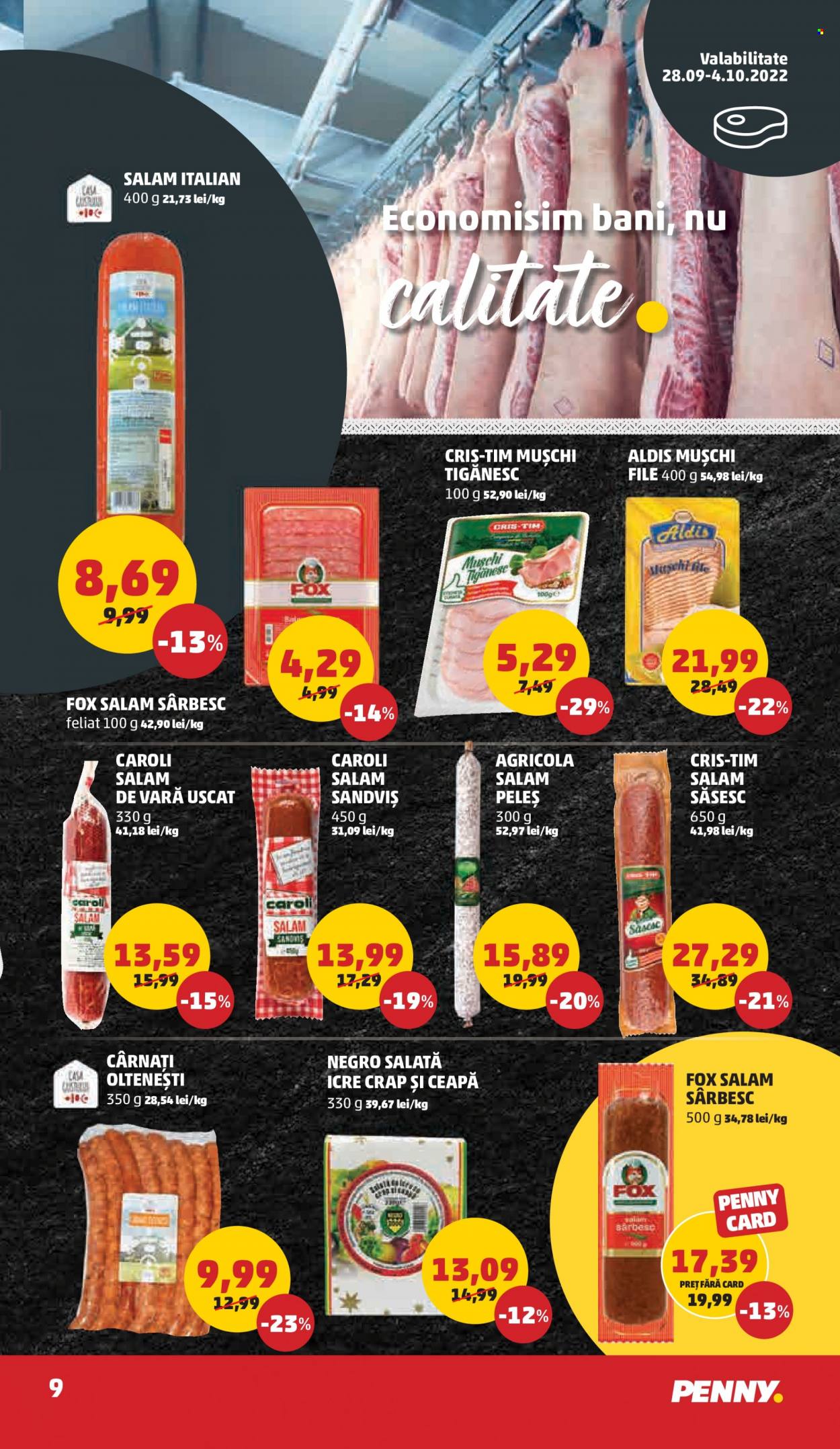 Catalog PENNY - 28.09.2022 - 04.10.2022. Pagina 9