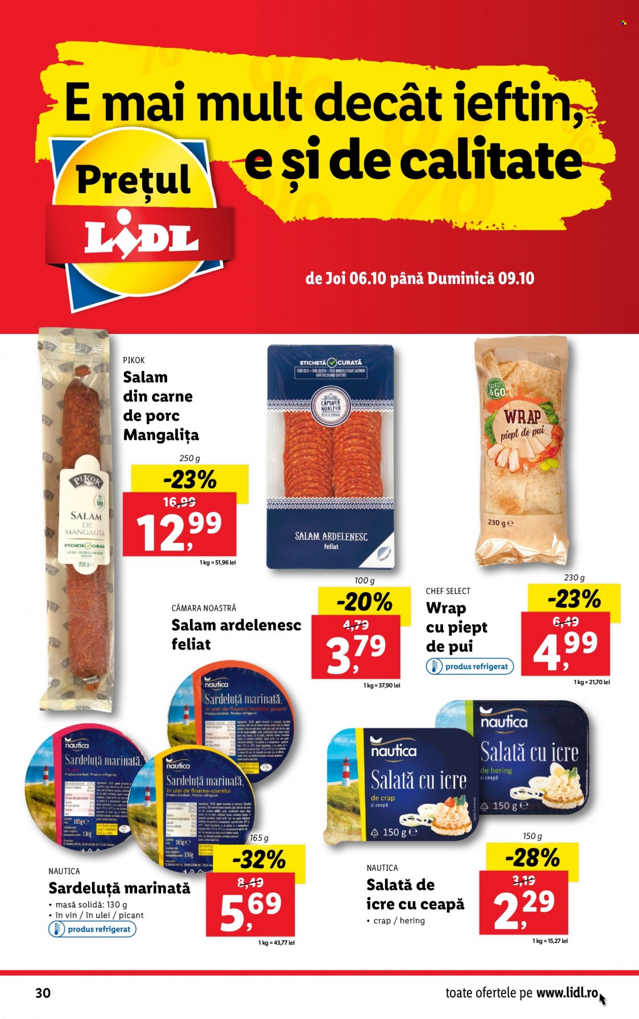 Catalog Lidl - 03.10.2022 - 09.10.2022. Pagina 30