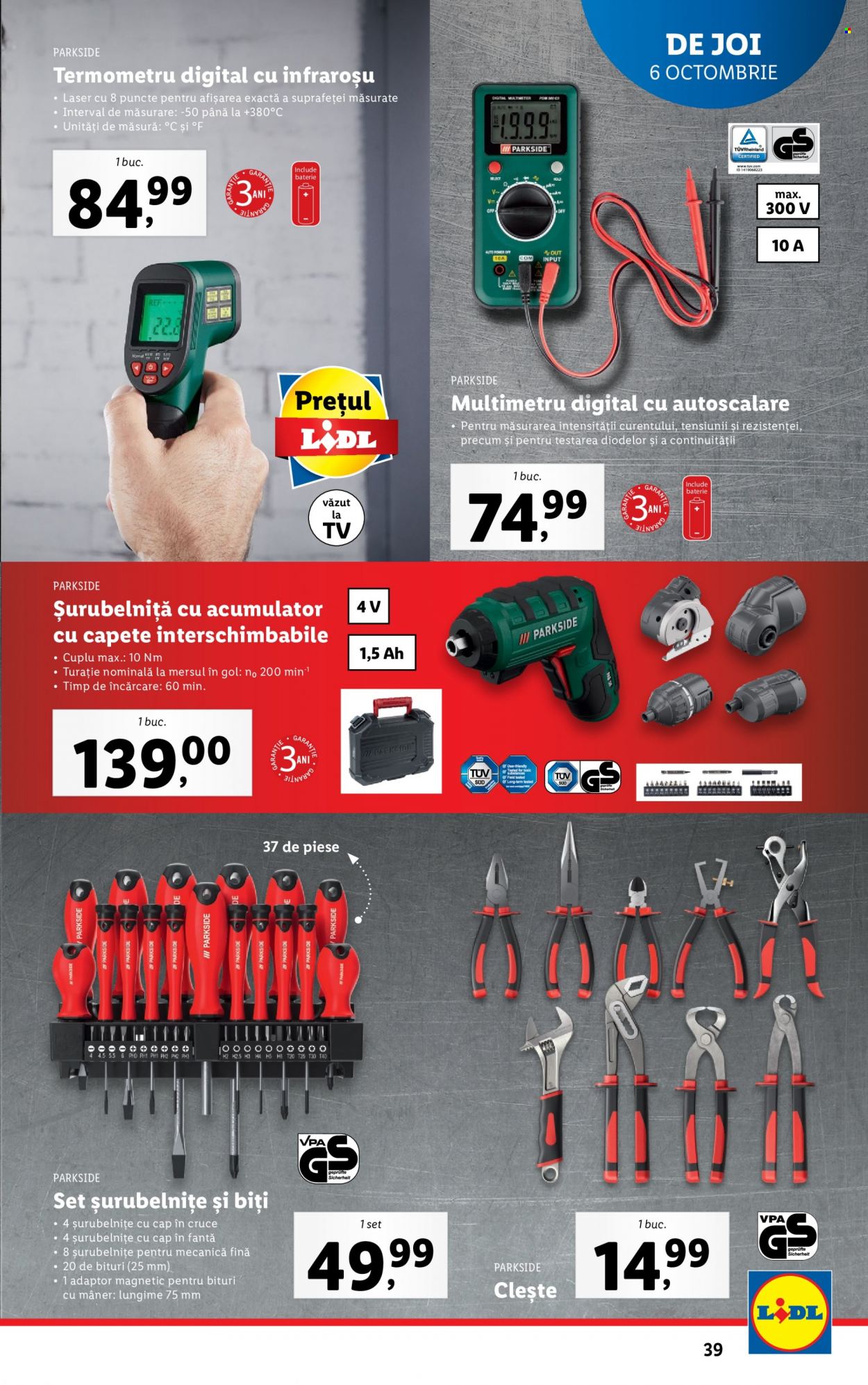 Catalog Lidl - 03.10.2022 - 09.10.2022. Pagina 39