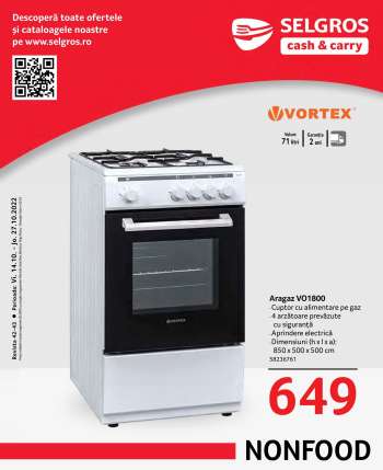 Cataloage Selgros - 14.10.2022 - 27.10.2022.