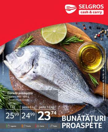 Cataloage Selgros - 14.10.2022 - 20.10.2022.