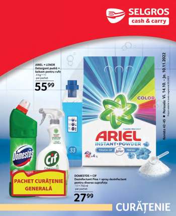 Cataloage Selgros - 14.10.2022 - 10.11.2022.