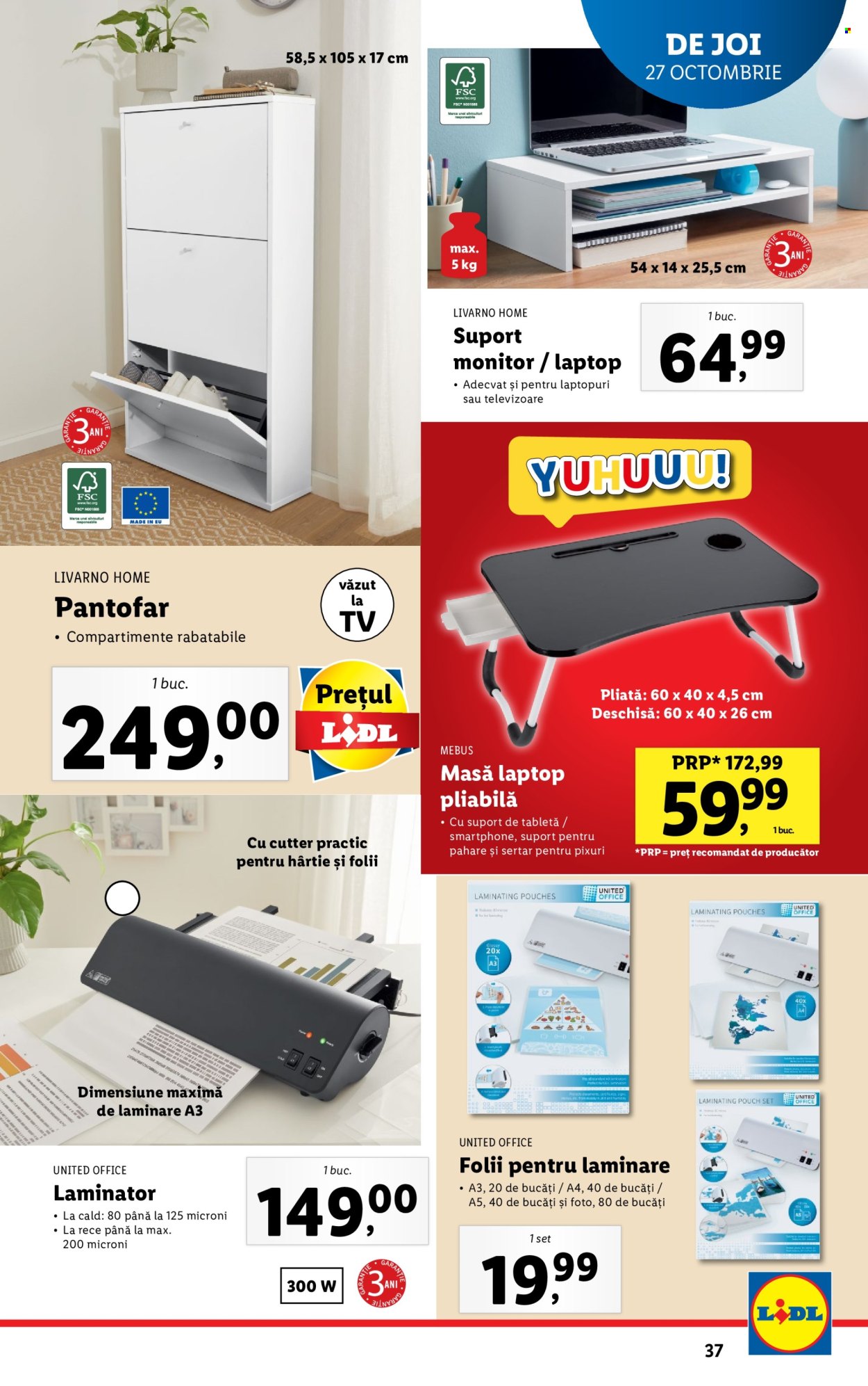 Catalog Lidl - 24.10.2022 - 30.10.2022. Pagina 37
