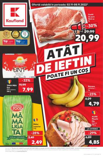 Cataloage Kaufland - 02.11.2022 - 08.11.2022.
