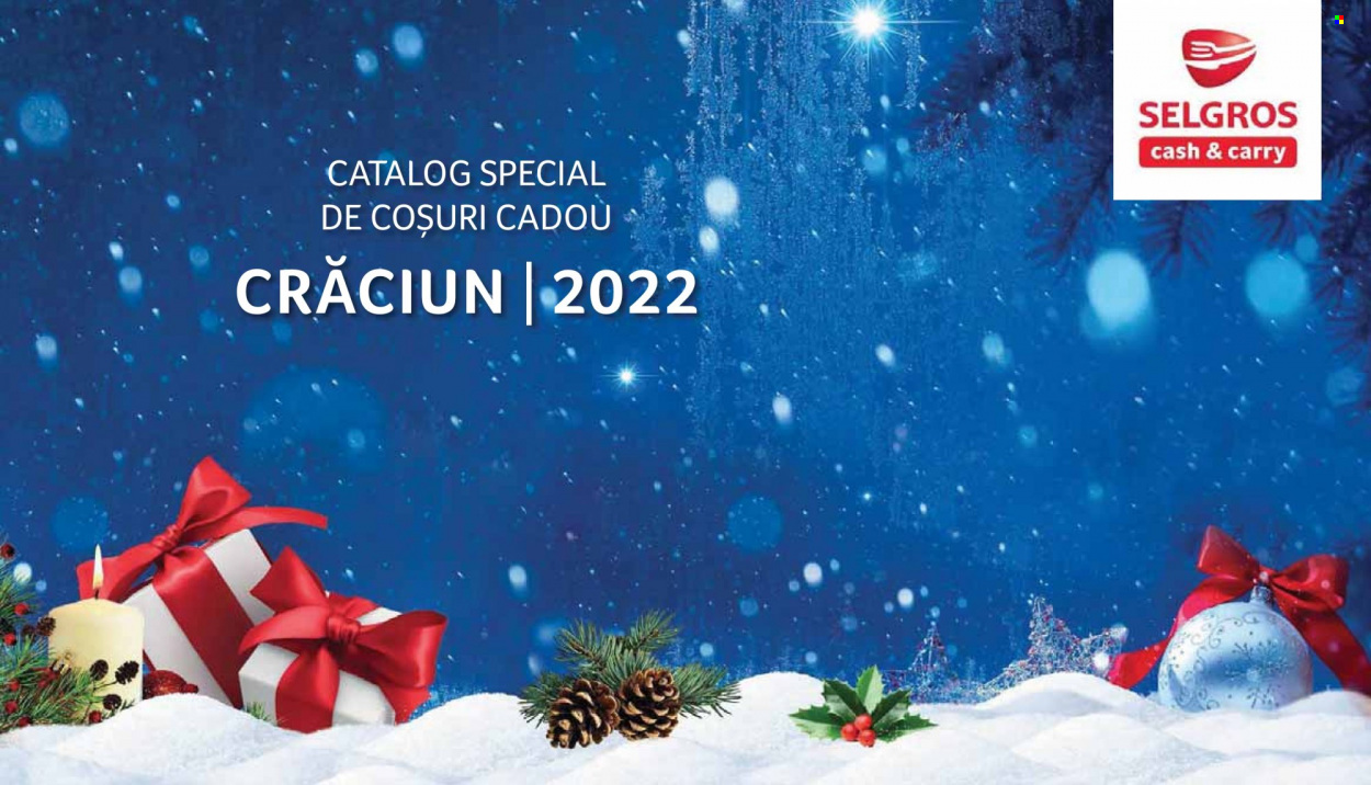 thumbnail - Cataloage Selgros - 01.11.2022 - 31.12.2022 - Produse în vânzare - coș cadou. Pagina 1.