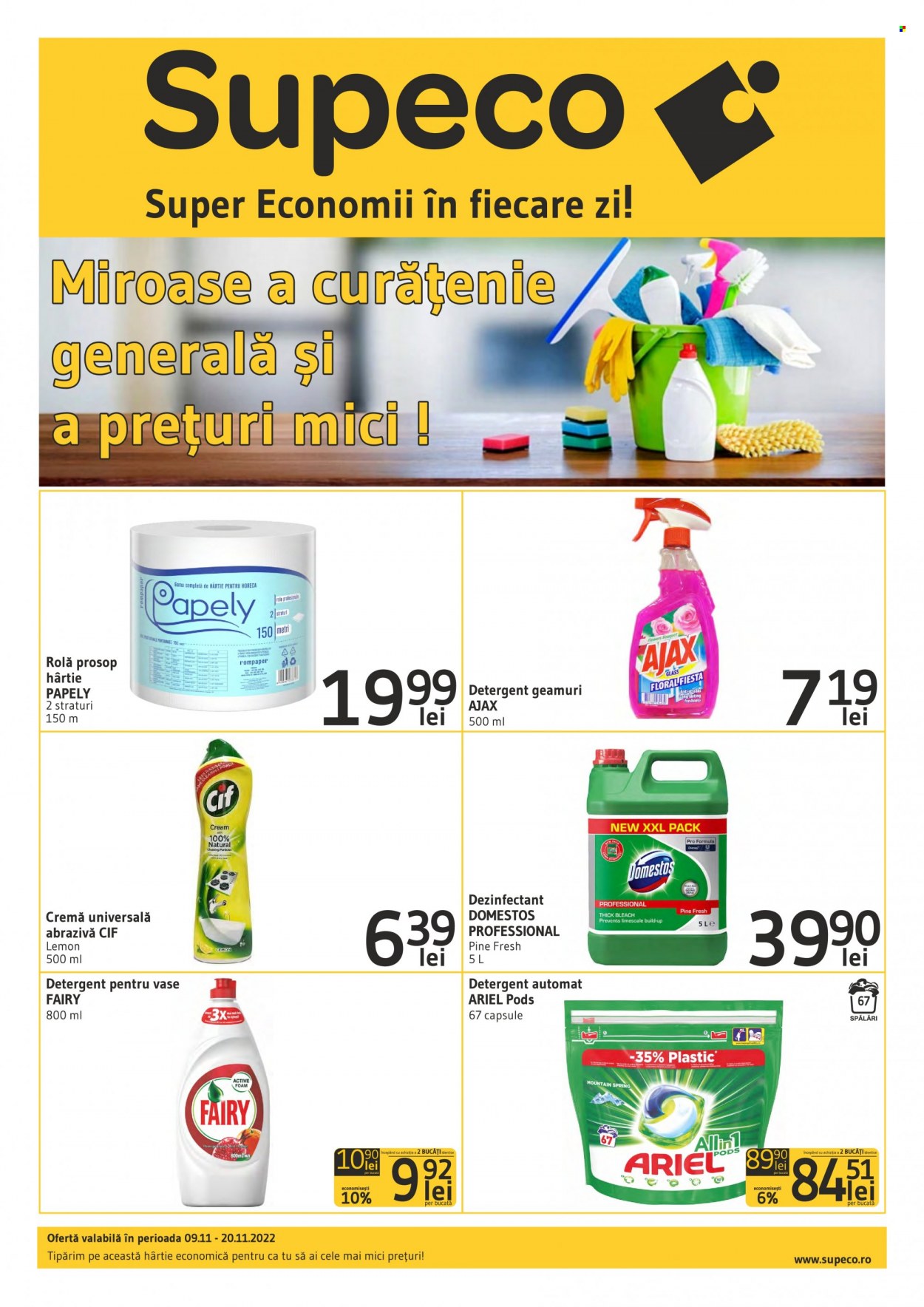 Catalog Supeco - 09.11.2022 - 20.11.2022. Pagina 1